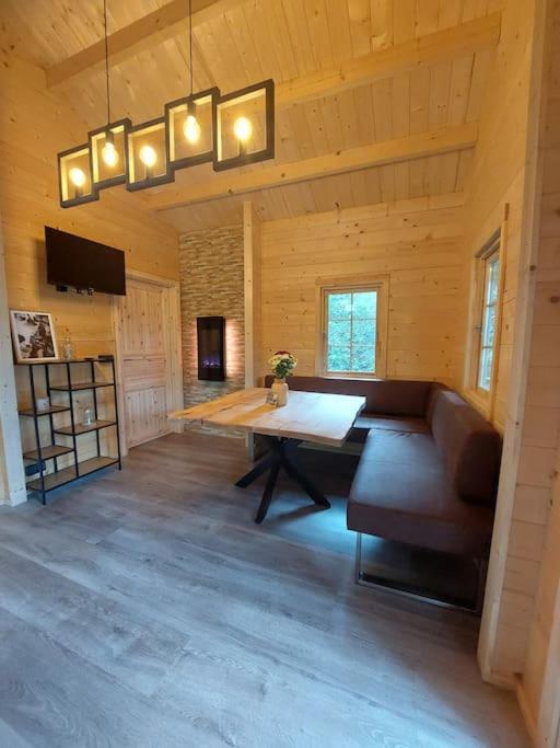 Tiny House Am Teich Apartment Garnsdorf Exterior foto